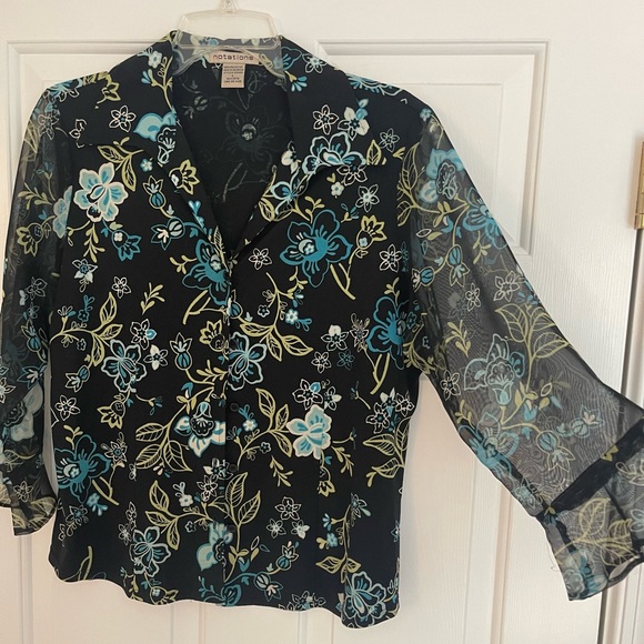 Button Down Blouse - Picture 2 of 2